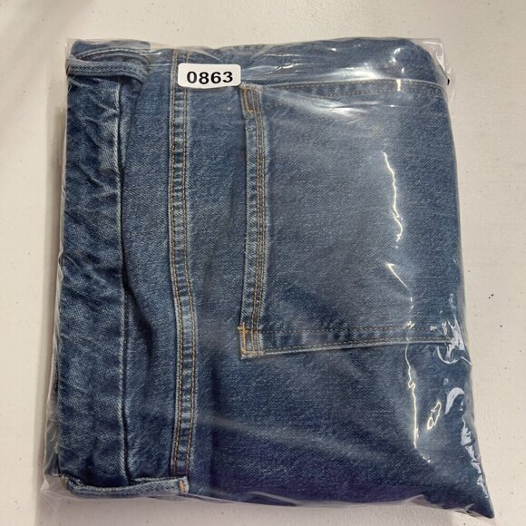 Good American Women's Plus High Rise Blue Jeans Size 22 - Picture 9 of 9